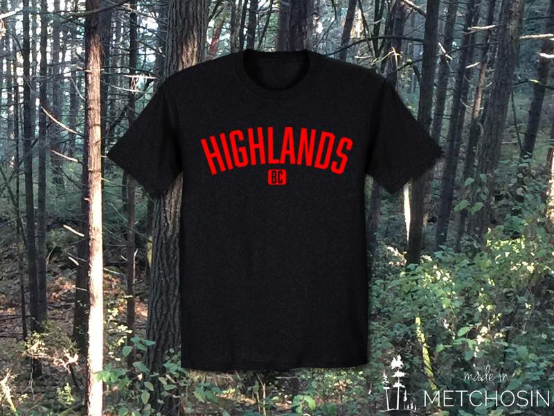 Highlands BC T-shirt