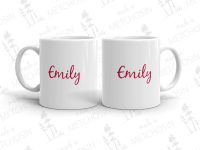 personalize a mug with your name